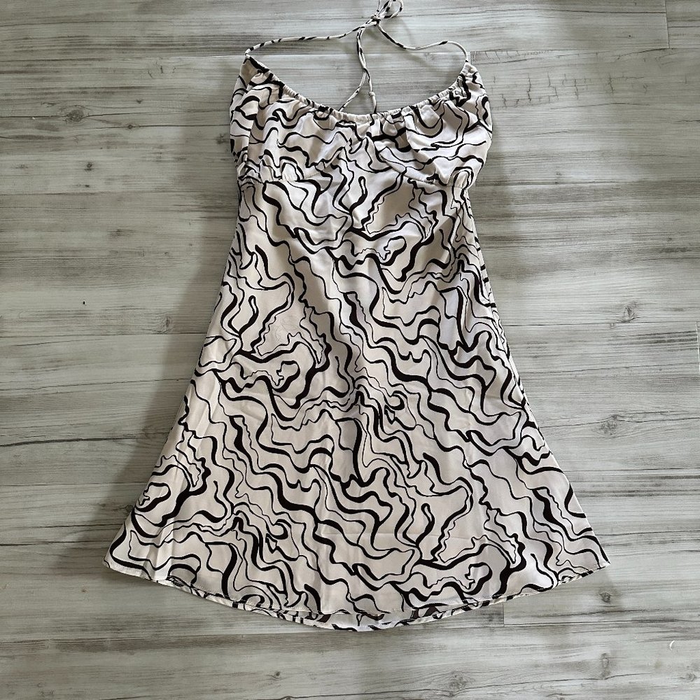 Abercrombie Ruched Halter Dress